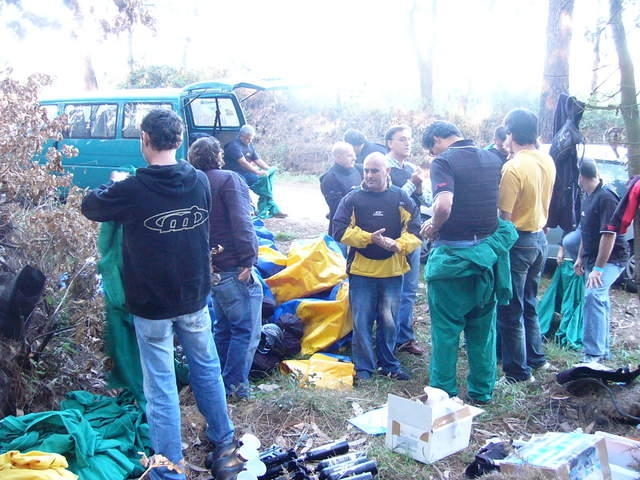 Equipados para el paintball